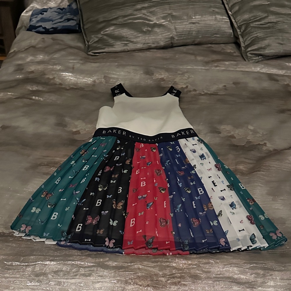 Bakers Kids Colorful Butterfly Dress